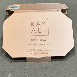 Kay Ali Freedom Discovery Layering Set- Musk Bouquet, Santal, Matcha & Latte new